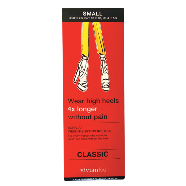 Vivian Lou  Insolia® Classic Weight-Shifting Insoles for High